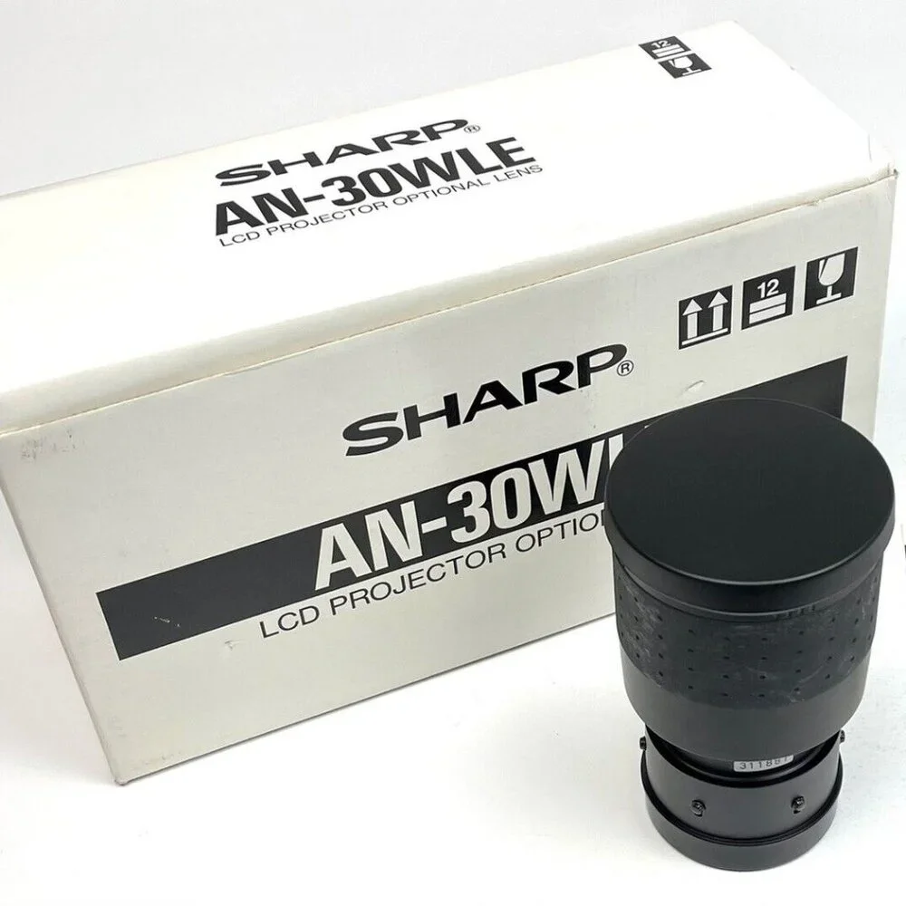 SHARP LCD Projector Optional LENS AN-30WLE 90mm 1:4.5